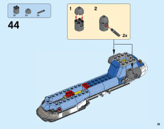 LEGO 31049 instructions page 39 – build guide