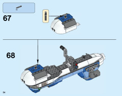 LEGO 31049 instructions page 54 – build guide