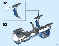 LEGO 31049 instructions page 65 – build guide