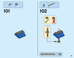 LEGO 31049 instructions page 69 – build guide