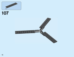 LEGO 31049 instructions page 72 – build guide