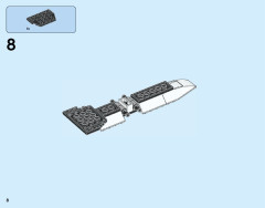 LEGO 31049 instructions page 8 – build guide