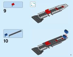LEGO 31049 instructions page 9 – build guide