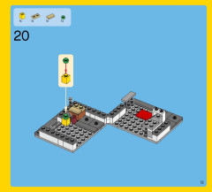 LEGO 31050 instructions page 13 – build guide