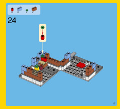 LEGO 31050 instructions page 17 – build guide