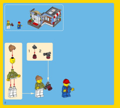 LEGO 31050 instructions page 2 – build guide
