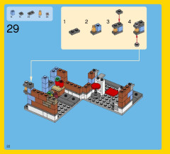 LEGO 31050 instructions page 22 – build guide