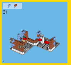 LEGO 31050 instructions page 24 – build guide