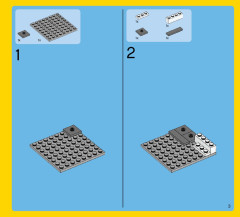 LEGO 31050 instructions page 3 – build guide