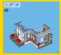 LEGO 31050 instructions page 43 – build guide