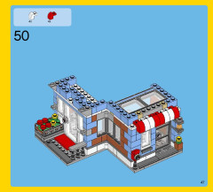 LEGO 31050 instructions page 47 – build guide