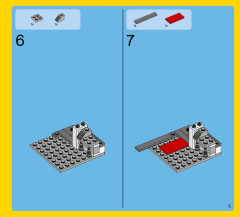LEGO 31050 instructions page 5 – build guide