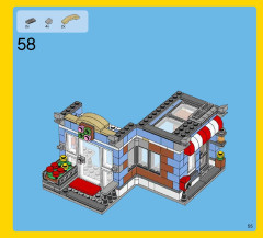 LEGO 31050 instructions page 55 – build guide