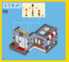 LEGO 31050 instructions page 56 – build guide