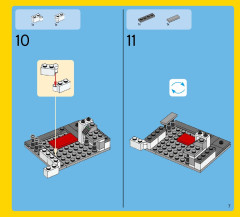 LEGO 31050 instructions page 7 – build guide