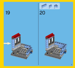 LEGO 31050 instructions page 11 – build guide