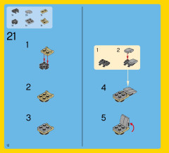 LEGO 31050 instructions page 12 – build guide