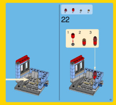 LEGO 31050 instructions page 13 – build guide