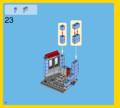 LEGO 31050 instructions page 14 – build guide