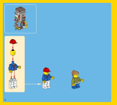 LEGO 31050 instructions page 2 – build guide