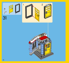 LEGO 31050 instructions page 22 – build guide