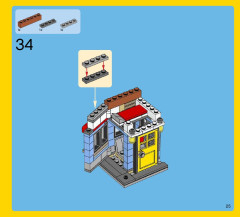 LEGO 31050 instructions page 25 – build guide