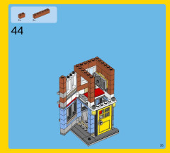 LEGO 31050 instructions page 35 – build guide