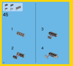 LEGO 31050 instructions page 36 – build guide