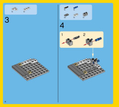 LEGO 31050 instructions page 4 – build guide