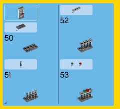 LEGO 31050 instructions page 42 – build guide