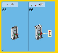 LEGO 31050 instructions page 44 – build guide