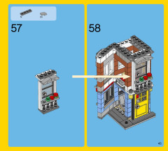 LEGO 31050 instructions page 45 – build guide