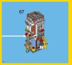 LEGO 31050 instructions page 54 – build guide