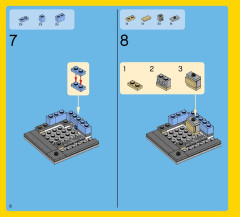 LEGO 31050 instructions page 6 – build guide