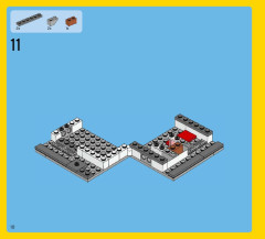 LEGO 31050 instructions page 10 – build guide