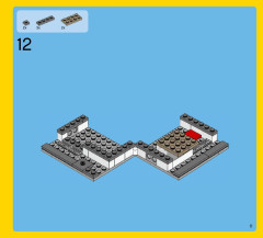 LEGO 31050 instructions page 11 – build guide