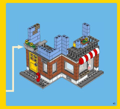 LEGO 31050 instructions page 45 – build guide