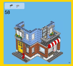 LEGO 31050 instructions page 55 – build guide