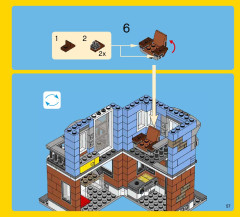 LEGO 31050 instructions page 57 – build guide