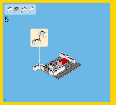 LEGO 31050 instructions page 6 – build guide