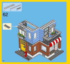 LEGO 31050 instructions page 60 – build guide