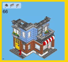 LEGO 31050 instructions page 64 – build guide