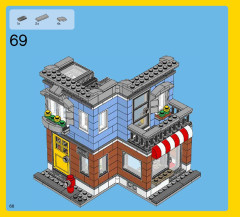 LEGO 31050 instructions page 68 – build guide