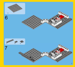LEGO 31050 instructions page 7 – build guide