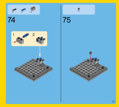 LEGO 31050 instructions page 73 – build guide