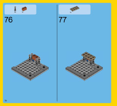 LEGO 31050 instructions page 74 – build guide