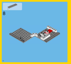 LEGO 31050 instructions page 8 – build guide