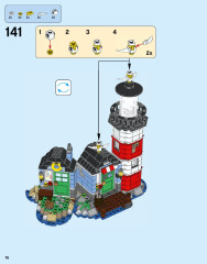LEGO 31051 instructions page 76 – build guide