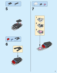 LEGO 31051 instructions page 9 – build guide