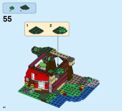 LEGO 31053 instructions page 44 – build guide